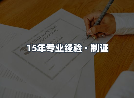 证件页面制证展示